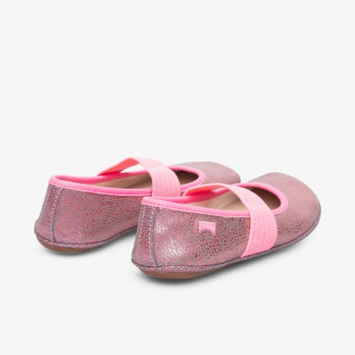 Camper Right Ballerinas Pink - Kids Singapore YVIPRB-198